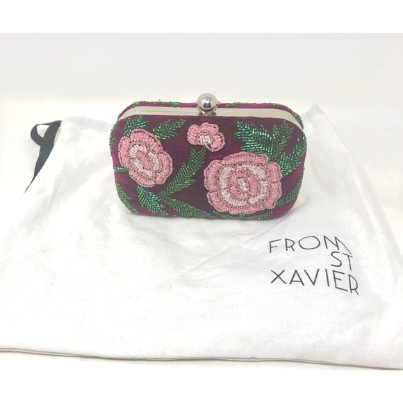 ROSE BOX CLUTCH FROM ST XAVIER - Picture 2 of 2